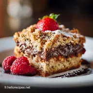 G&acirc;teau miett&eacute; au Nutella : Le dessert facile au crumble croustillant