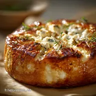 G&acirc;teau Sal&eacute; M&eacute;diterran&eacute;en au Fromage de Ch&egrave;vre et Poireaux Moelleux