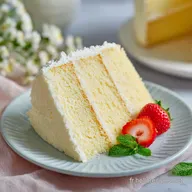 G&acirc;teau Vanille Maison Moelleux en 50 Minutes