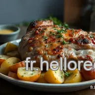 La meilleure cuisson du gigot : Gigot d'Agneau R&ocirc;ti &agrave; l'Ail et Herbes