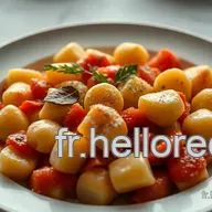 Gnocchi alla Sorrentina: Recette Facile et Ensoleill&eacute;e!