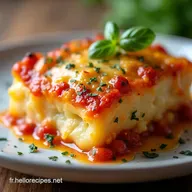 Gratin de Pomme de Terre Facile Tomates Mozza Mon Secret