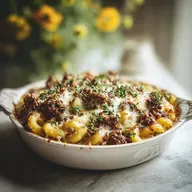 Gratin de Coquillettes &agrave; la Raclette pour 4 Servings