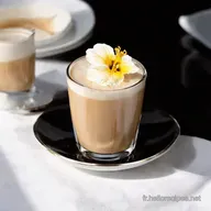 Latte Baiser dHibiscus Un d&eacute;lice floral &agrave; la Fran&ccedil;aise