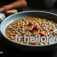 Cuisine Lentilles Corail : Mon R&eacute;confortant Plat Proven&ccedil;al Facile