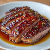 Magret de Canard Barbecue au Miel