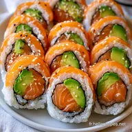 Maki Saumon Avocat pour 6 Personnes