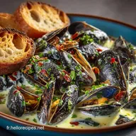 Les Moules Marini&egrave;res &agrave; la Cr&egrave;me Recette Brasserie Facile
