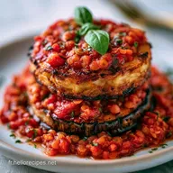 Moussaka V&eacute;g&eacute;tarienne aux Lentilles