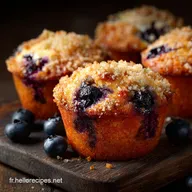 Muffins aux Myrtilles: Recette Ultime avec Crumb Fa&ccedil;on Boulangerie