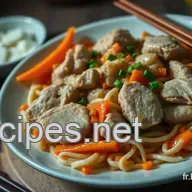 Nouilles Chinoises au Poulet : Une Recette Facile et Savoureuse