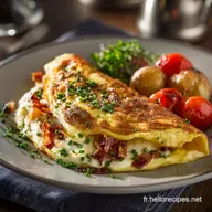 Omelette fran&ccedil;aise Le secret du Chef pour un c&oelig;ur baveux parfait
