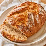 Pain Complet Sans Machine pour 8 Portions