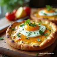 Pain Naan au Fromage et Ail Facile LAp&eacute;ro Indien Gourmand