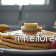 Pancakes &agrave; la Banane : Une Recette Facile et D&eacute;licieuse