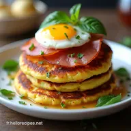 Pancakes La Courgette Fourr&eacute;s Au Ch&egrave;vre Jambon Le Brunch Parfait