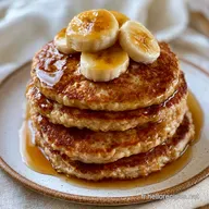 Pancakes Aux Flocons D'Avoine et Banane