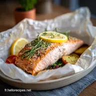 Papillote de Saumon au Four Simple
