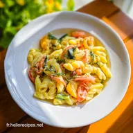 Pasta d'Automne : Courge R&ocirc;tie Cr&eacute;meuse pour 4 Personnes