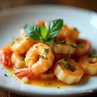 P&acirc;tes aux crevettes ail et Ma recette express un d&eacute;lice