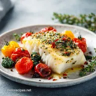Poisson au Four: Filets R&ocirc;tis pour 4 Portions