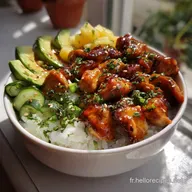 Recette Poke Bowl Poulet Teriyaki : Votre Version Maison Ultime