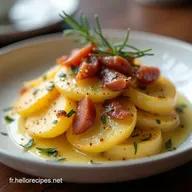 Recette Pommes de Terre Farcies aux Lardons et Reblochon
