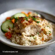 Poule au Riz Traditionnelle &agrave; la Cr&egrave;me