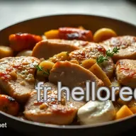 Poulet au Maroilles Facile: Le Plat Ch'ti R&eacute;confortant!