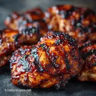 Poulet Fum&eacute; au Barbecue pour 6 Personnes