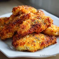 Poulet Pan&eacute; Air Fryer Croustillant et Juteux