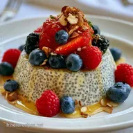 Pudding De Chia: Pour 4 Personnes