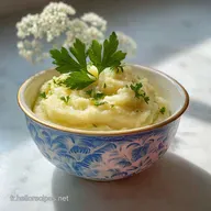 Pur&eacute;e de C&eacute;leri Rave Cr&eacute;meuse et A&eacute;rienne