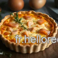 Quiche au Saumon : Une &Eacute;vasion Gourmande en Bretagne