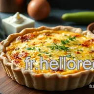 Ma d&eacute;licieuse quiche courgette ch&egrave;vre : un incontournable de la cuisine proven&ccedil;ale