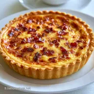 Quiche Lorraine: &Eacute;paisse et Moelleuse