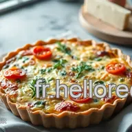 Quiche Savoureuse Sans P&acirc;te : Un D&eacute;lice L&eacute;g&egrave;rement Gourmand