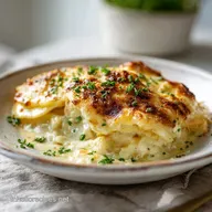 Recette Ravioles du Dauphin&eacute;: Gratin pour 4