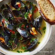 Recette De Moules Vin Blanc | Pour 4 Portions