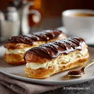 &Eacute;clairs au chocolat : Ma&icirc;triser la p&acirc;te &agrave; choux et la cr&egrave;me p&acirc;tissi&egrave;re