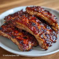 Ribs Barbecue Am&eacute;ricains: Tendres et Laqu&eacute;s