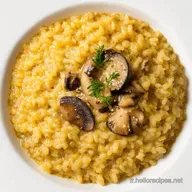 Risotto aux Champignons de Paris Facile Ma Recette Cr&eacute;meuse