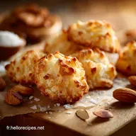 Rochers Sabl&eacute;s aux Amandes Mghabar : La recette authentique qui fond en bouche