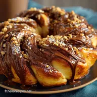 Rouleaux chocolatbeurre de cacahu&egrave;te la brioche roul&eacute;e ultrafondante