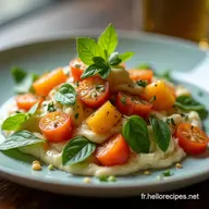 La Meilleure Salade de Concombre au Yaourt Grec et Menthe