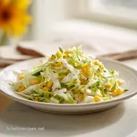 Salade Croquante au Concombre Ma&iuml;s Chou pour 4 Personnes