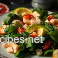 Salade d'Avocat Pamplemousse Crevette : Fra&icirc;cheur et &Eacute;quilibre en 20 Minutes