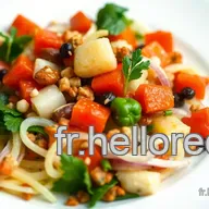 Salade de Boulgour aux L&eacute;gumes Croquants : Fra&icirc;cheur d'Orient