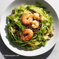 Salade de Lentilles aux Crevettes Facile Mon Secret Bistrot