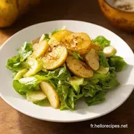 Salade dEndives Pommes Noix La Recette Bistro Chic
